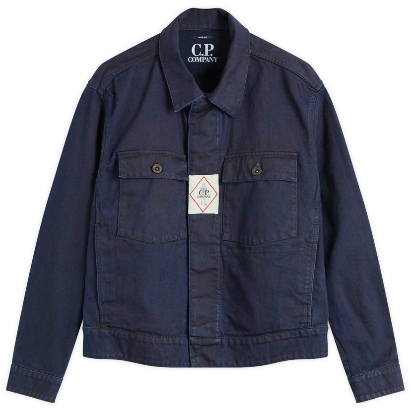 Яке C.P. Company Plated Denim Work Jacket Тъмно синьо | 19CMOW147A-110466W-D08