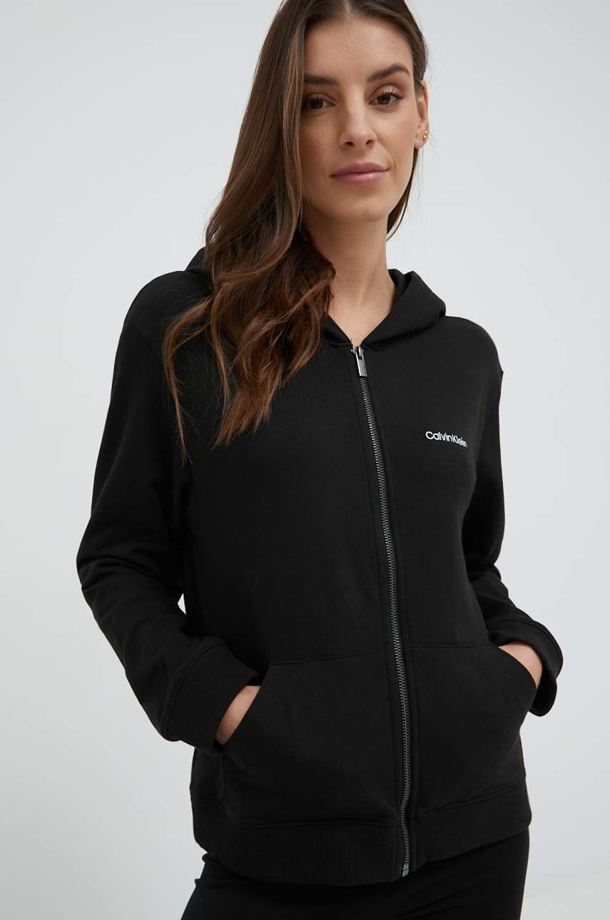 Суитчър CALVIN KLEIN Calvin Klein Underwear Zip Hoodie Черно | 000QS6869E.9BYY, 0