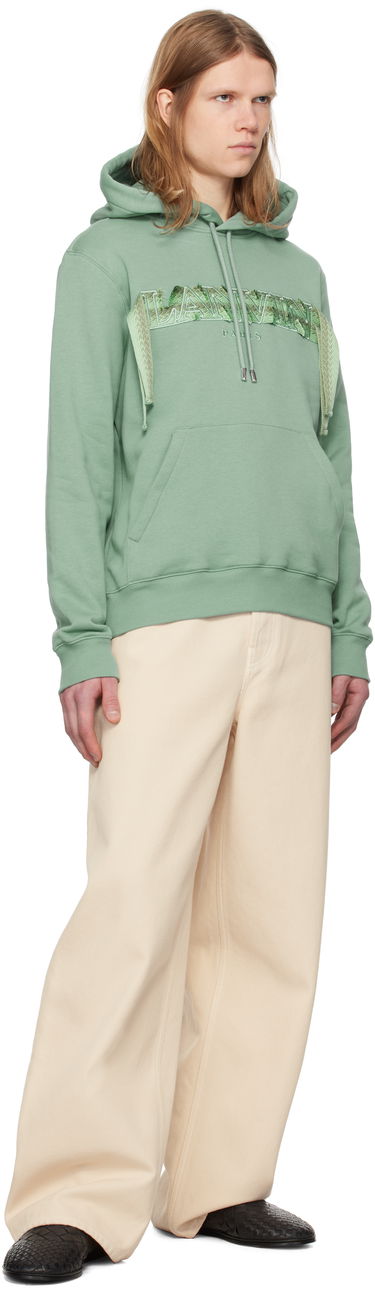 Суитчър LANVIN Lanvin Curb Lace Hoodie Зелено | RM-HO0001-J199-P25, 3