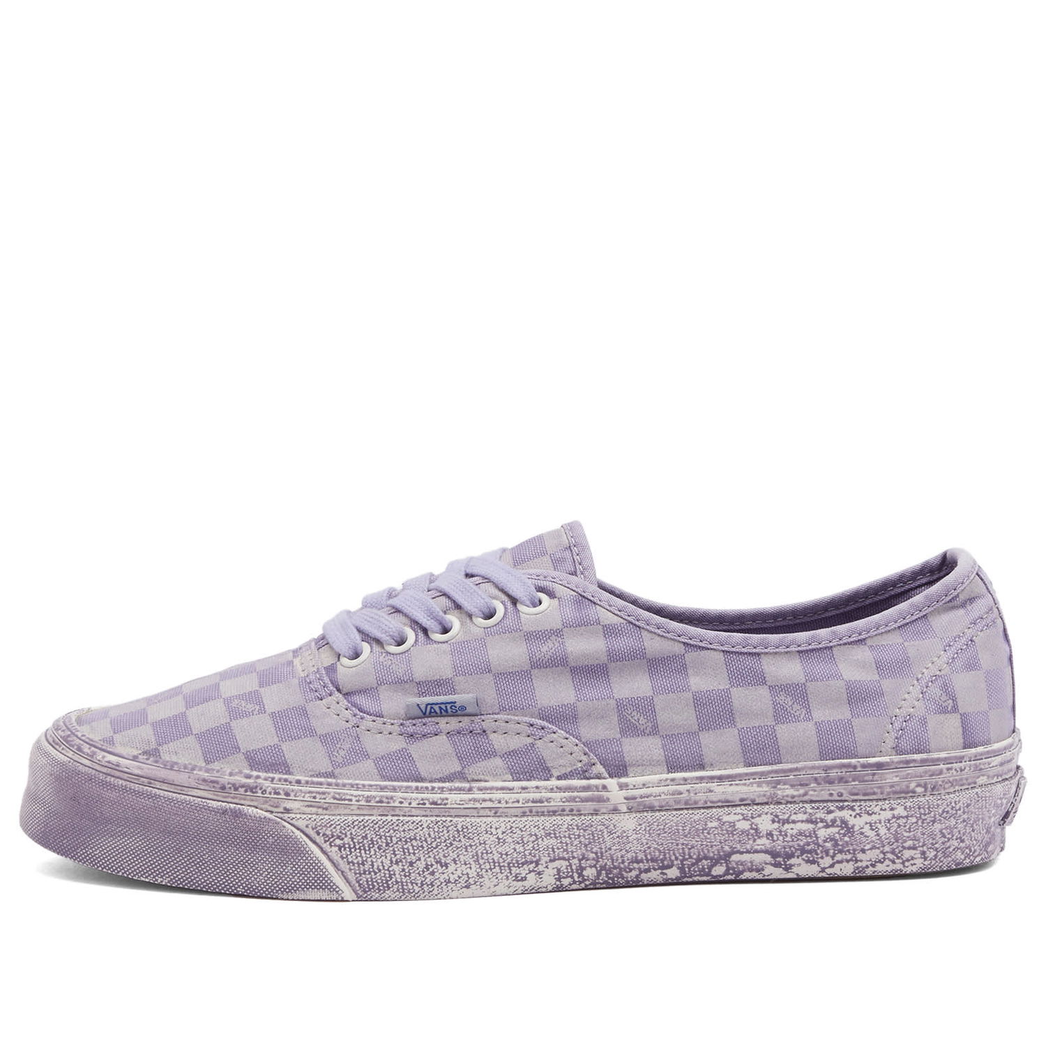 Кецове и обувки Vans LX Authentic Reissue 44 Dip Dye Checkerboard Лилаво | VN0007QZD6U, 0