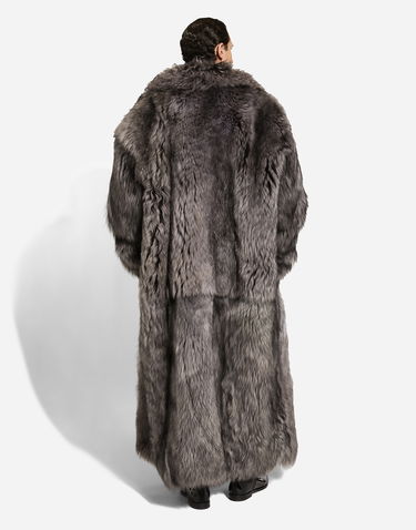 Палта Dolce & Gabbana Shearling Coat Gray Сиво | G049VLFUP88N4032, 2