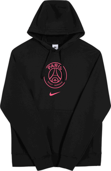 Суитчър Nike Paris Saint-Germain FC Club Hoodie Черно | a33049-010, 3
