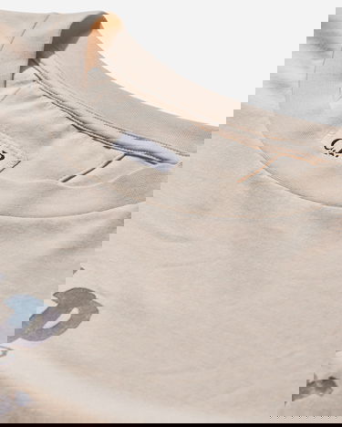 Тениска C.P. Company 30/1 Jersey Graphic T-Shirt Бежово | 19CMTS105A-005100W 402, 3