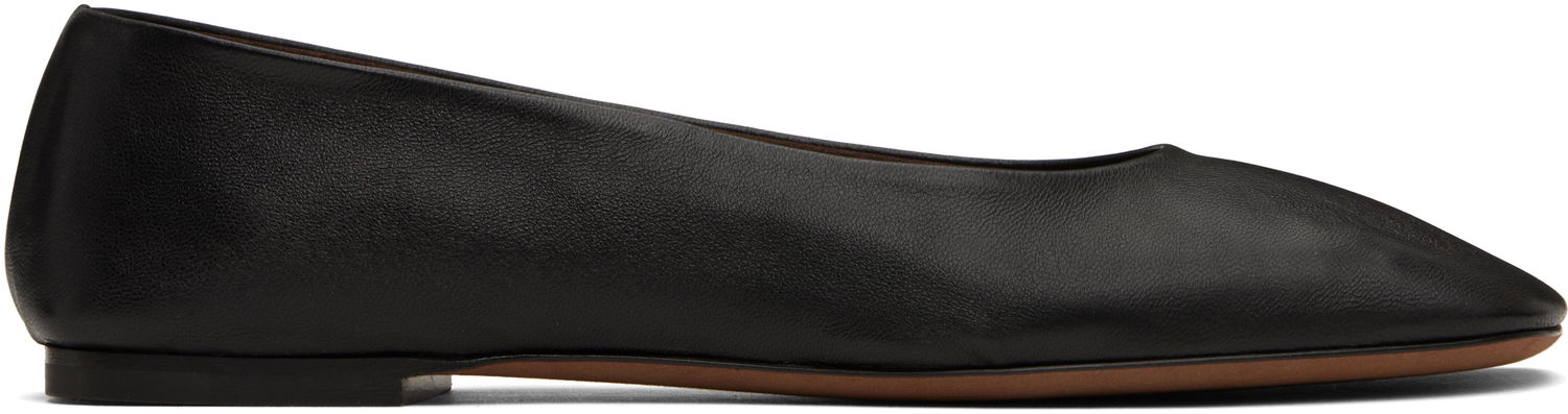 Облекло The Row The Row Square Ballerina Flats Черно | F1598-SL3, 0