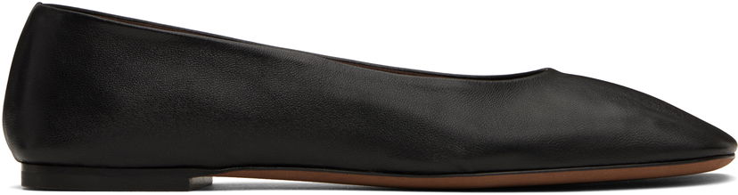 Облекло The Row The Row Square Ballerina Flats Черно | F1598-SL3