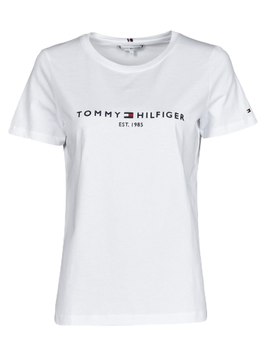 Тениска Tommy Hilfiger HERITAGE TEE Бяло | WW0WW31999-YBR