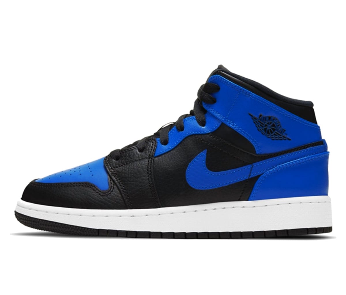 Кецове и обувки Jordan Air Jordan 1 Mid GS "Hyper Royal" Синьо | 554725-077, 0