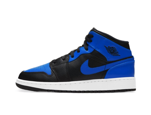 Лимитирано Издание Jordan Air Jordan 1 Mid GS "Hyper Royal" Синьо | 554725-077
