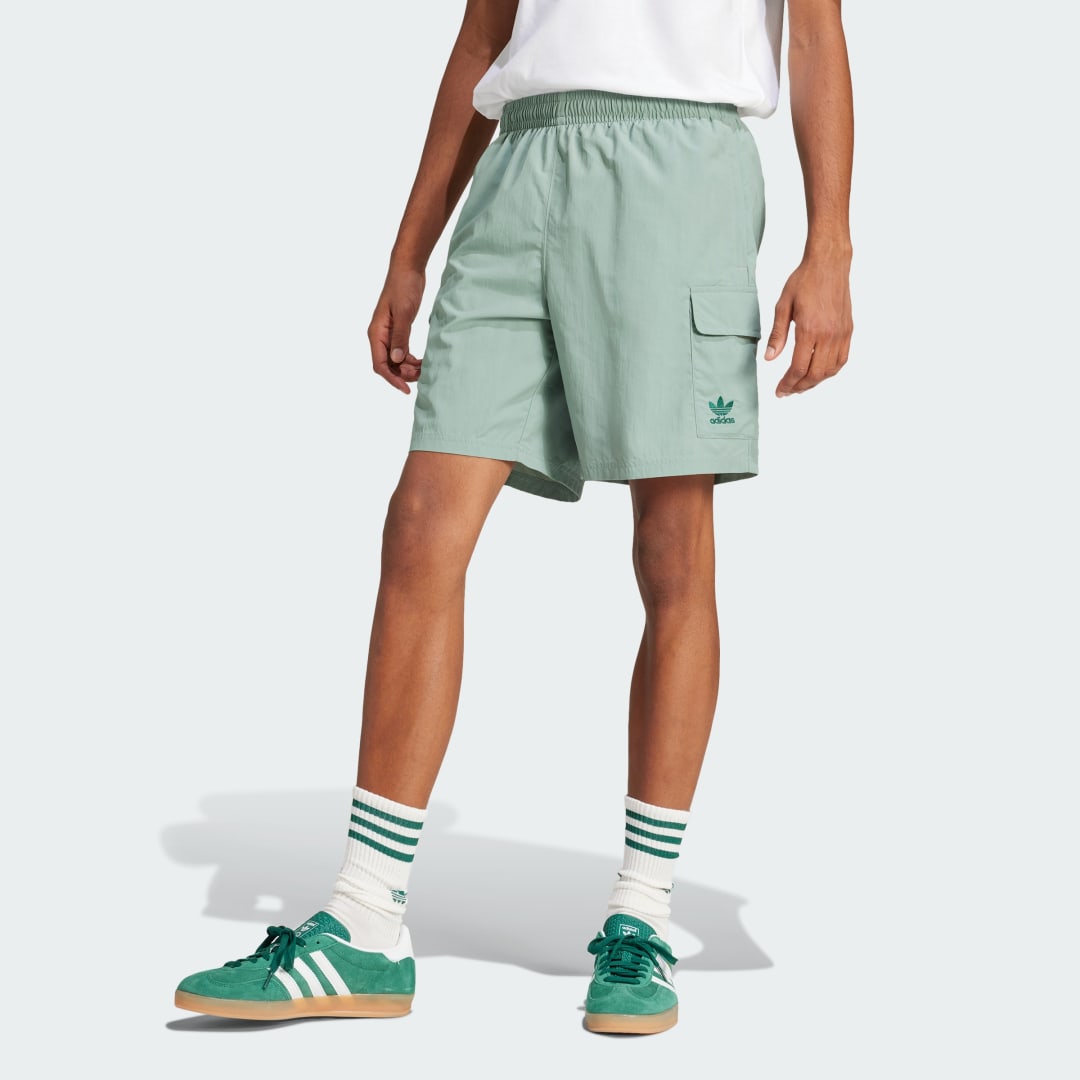 Къси панталони adidas Performance Essentials Woven Cargo Shorts Зелено | JP4786, 0