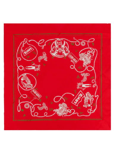 Шал KENZO Levi’s® x Printed Bandana Червено | FD68EU230LE9 22