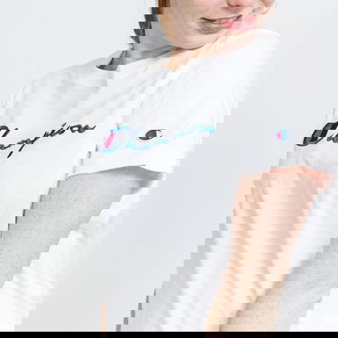 Тениска Champion Big Logo Бяло | 114128 WW001, 2