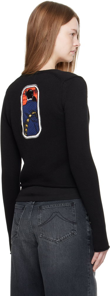 Пуловер KENZO Kenzo Paris 'KENZO City' Cardigan Черно | FF62CA7113BC, 2