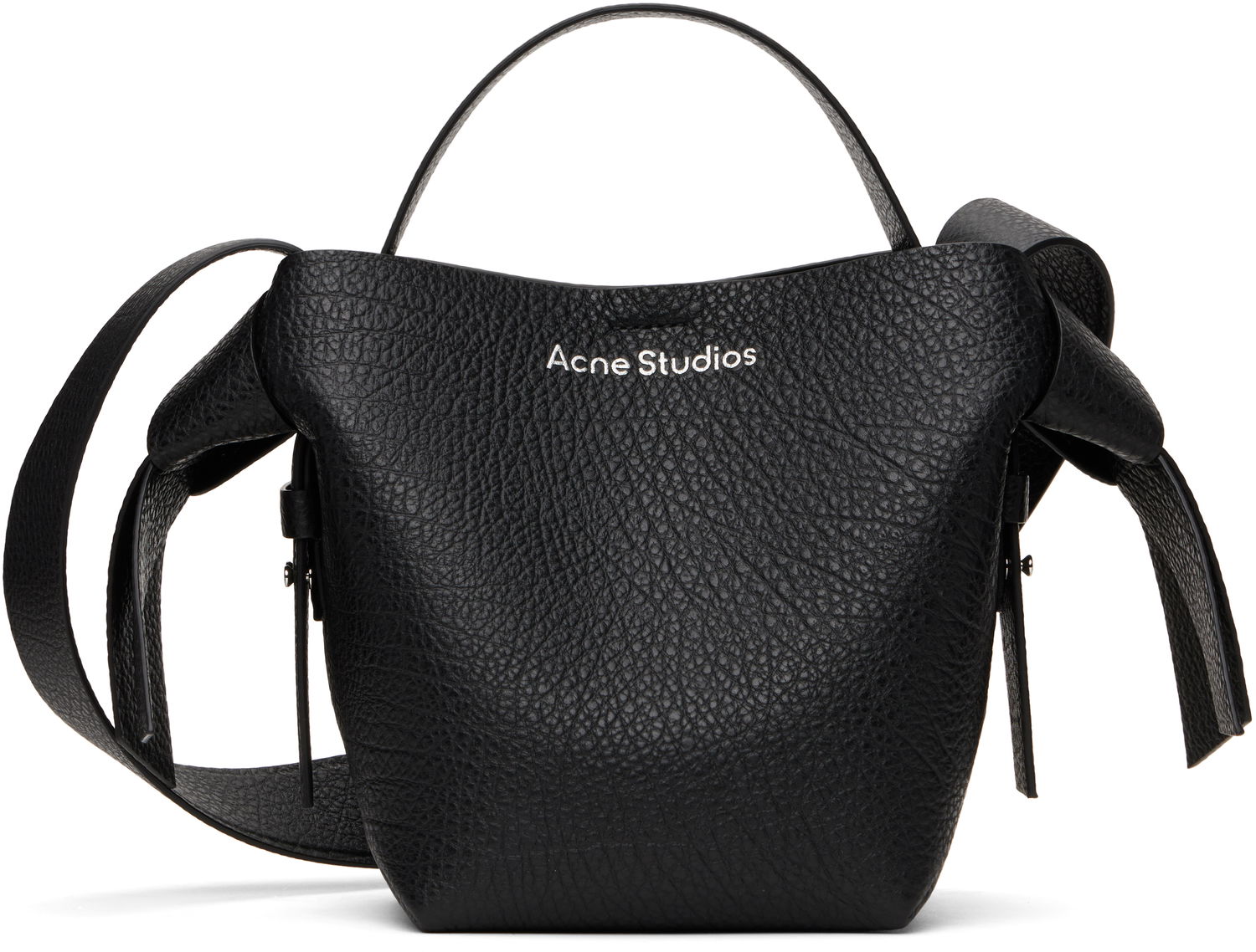 Дамска чанта Acne Studios Musubi Mini Shoulder Bag Черно | A10409-, 0