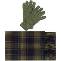 Шал Barbour Tartan Scarf & Glove Gift Set Многоцветен | MGS0018TN11, 1