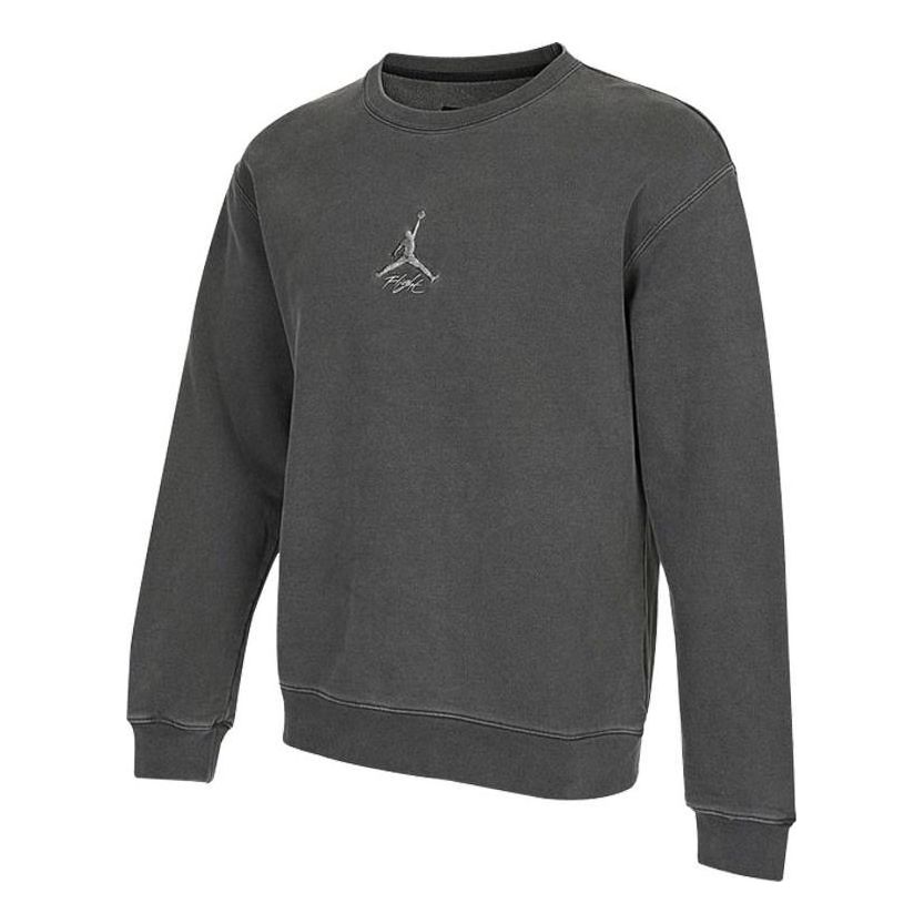 Пуловер Jordan Air Jordan Embroidered Logo Fleece Sweatshirt Сиво | DO2308-011, 0