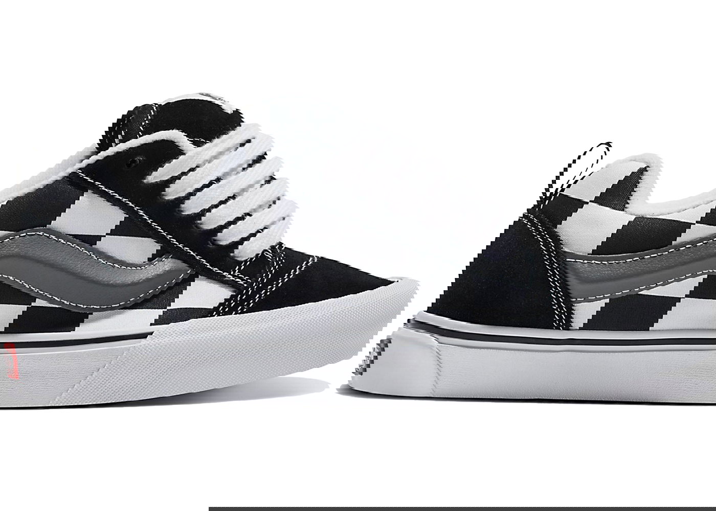 Кецове и обувки Vans Knu Skool "Mega Check Black" Черно | VN0009QCCJJ, 0