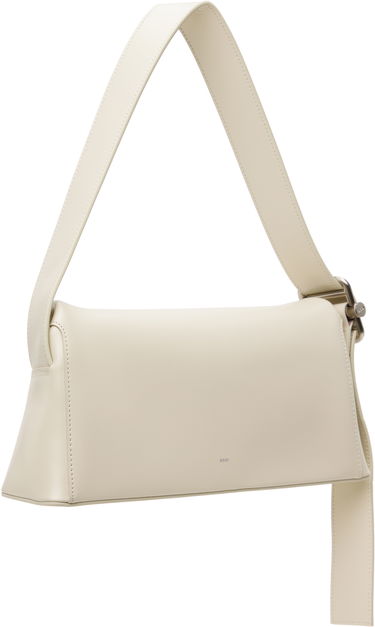 Дамска чанта OSOI Off-White Leather Shoulder Bag Бежово | 22FB010-16-05, 4