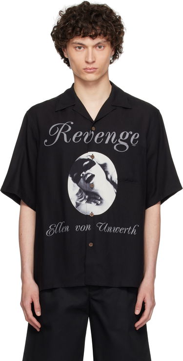 Риза WACKO MARIA WACKO MARIA 'Ellen Von Unwerth' Resort Shirt Черно | EVU-WM-HI01, 0