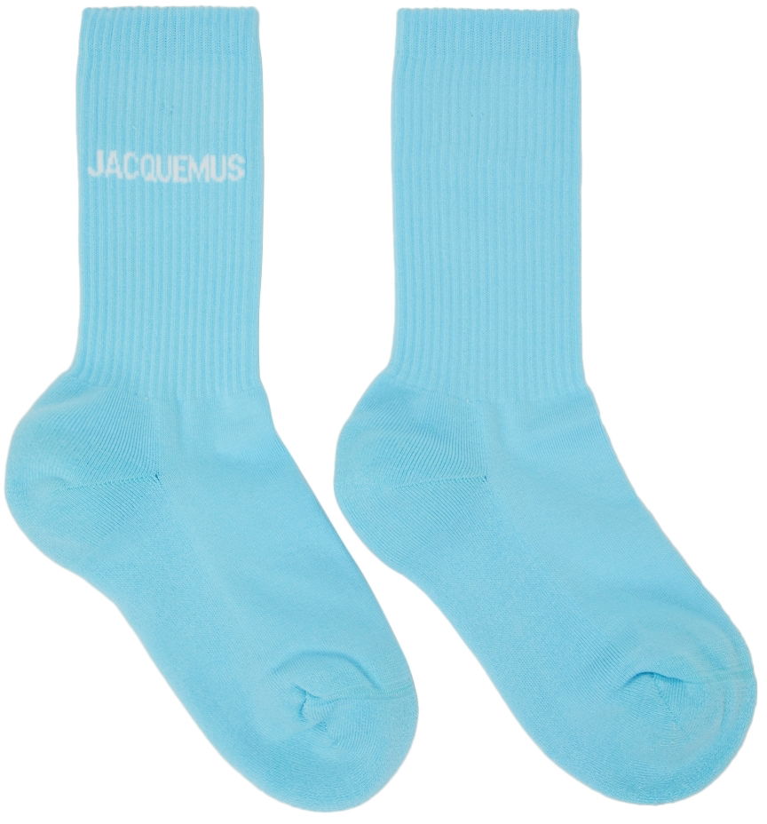 Чорапи Jacquemus Jacquemus La Montagne Socks Синьо | 213AC003-5000, 0