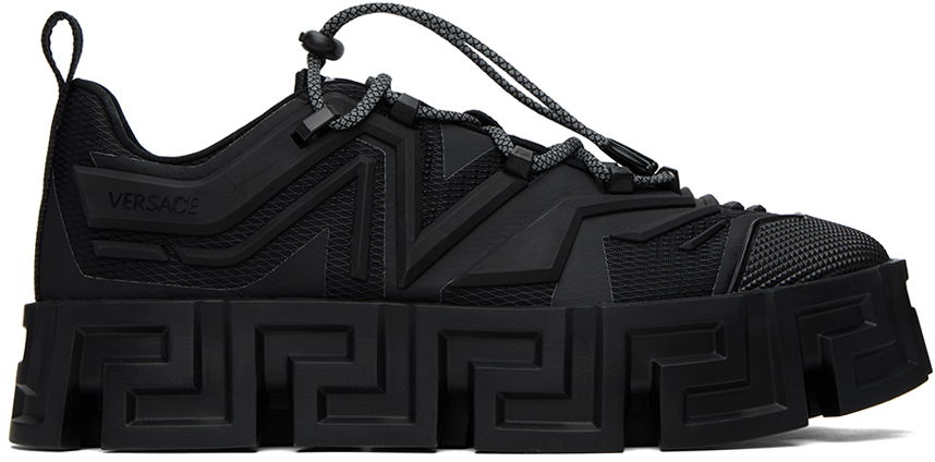 Кецове и обувки Versace Greca Labyrinth Sneakers Черно | 1002189_1A01687, 0