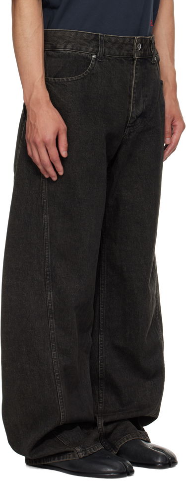 Дънки Eckhaus Latta Eckhaus Latta Bend Jeans Черно | 1225-EL-PF25-S, 1
