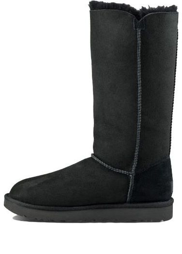 Кецове и обувки UGG Bailey Button Triplet II High Top Boots Черно | 1016227-BLK