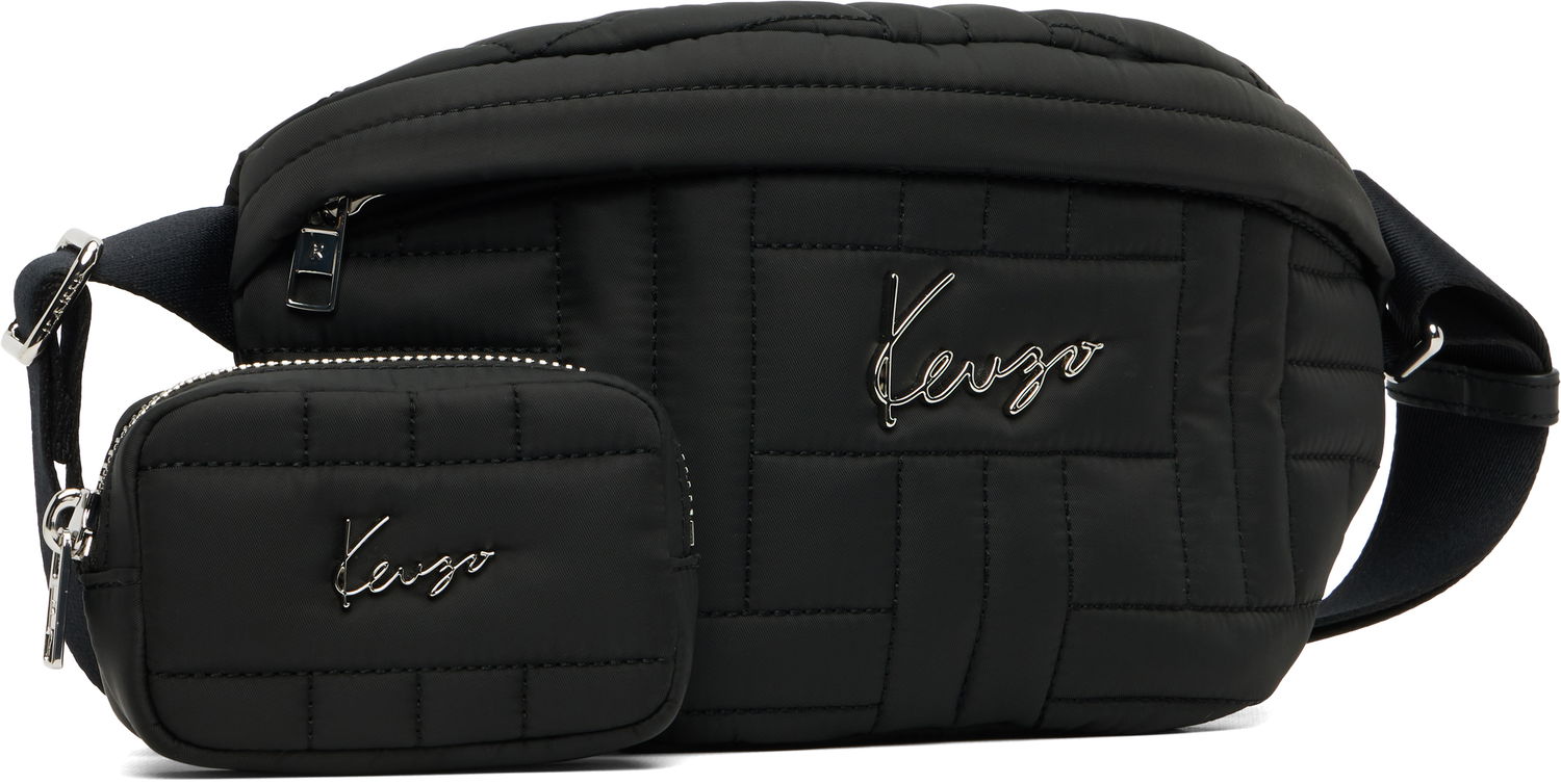 Чанта за кръста KENZO Kenzo Paris 'KENZO Cosy' Quilted Belt Bag Черно | FF62SA717F03, 1