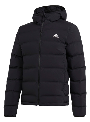 Яке adidas Originals Helionic Stretch Hooded Down Jacket Черно | FT2521