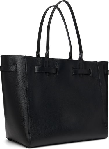 Голяма пазарска чанта Tom Ford Tom Ford Grain Leather Large Tote Черно | L1823-LCL429X, 2