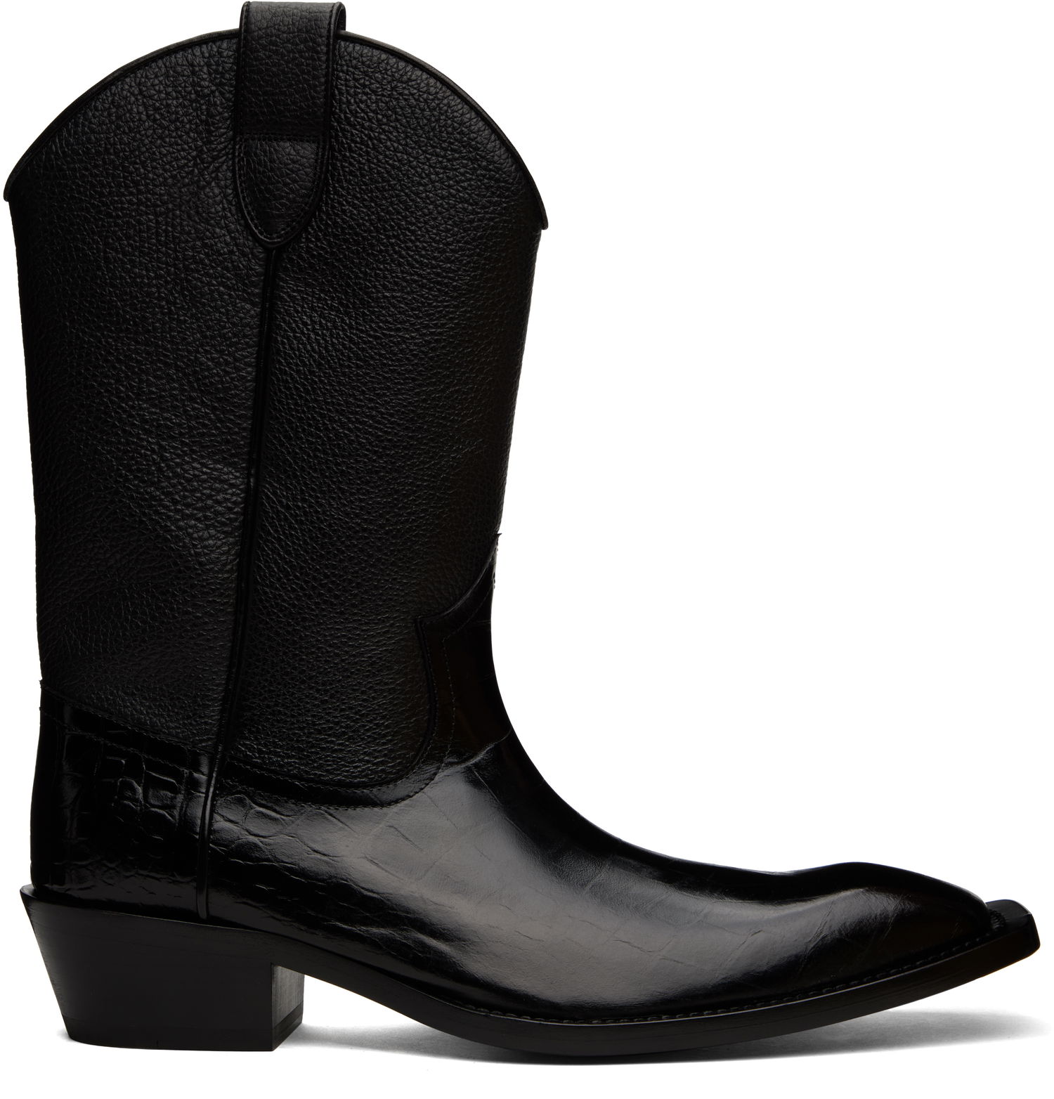 Жилетка Martine Rose Martine Rose Cowboy Boots Черно | 1061LE02001-28416314, 0