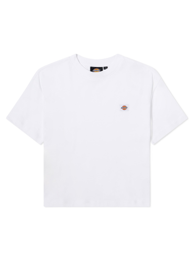 Съкратен топ Dickies Oakport Cropped Boxy Tee Бяло | DK0A4Y8LWHX1