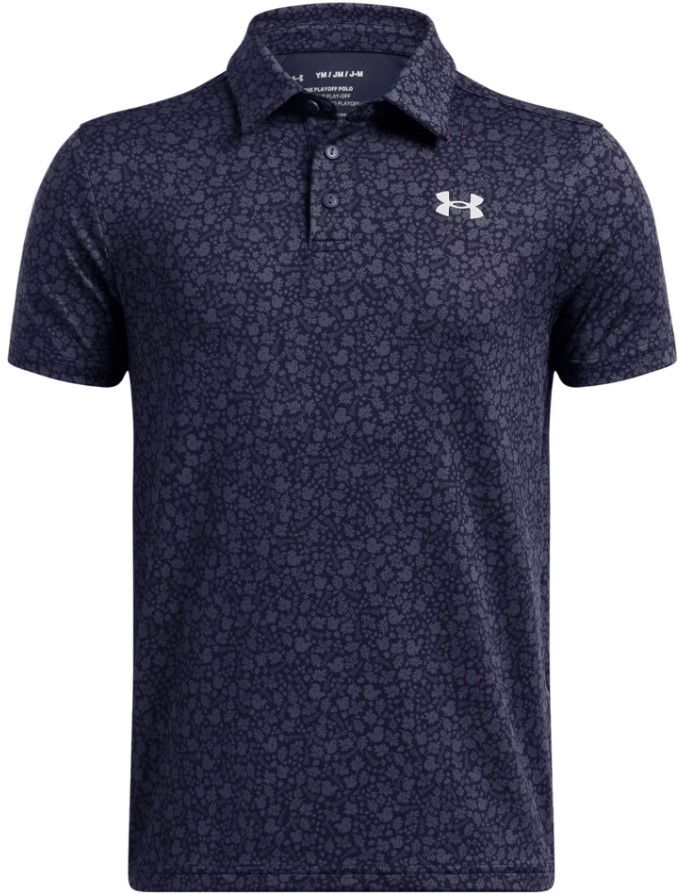 Поло тениска Under Armour Playoff Printed Polo Shirt Черно | 1382681-413, 0