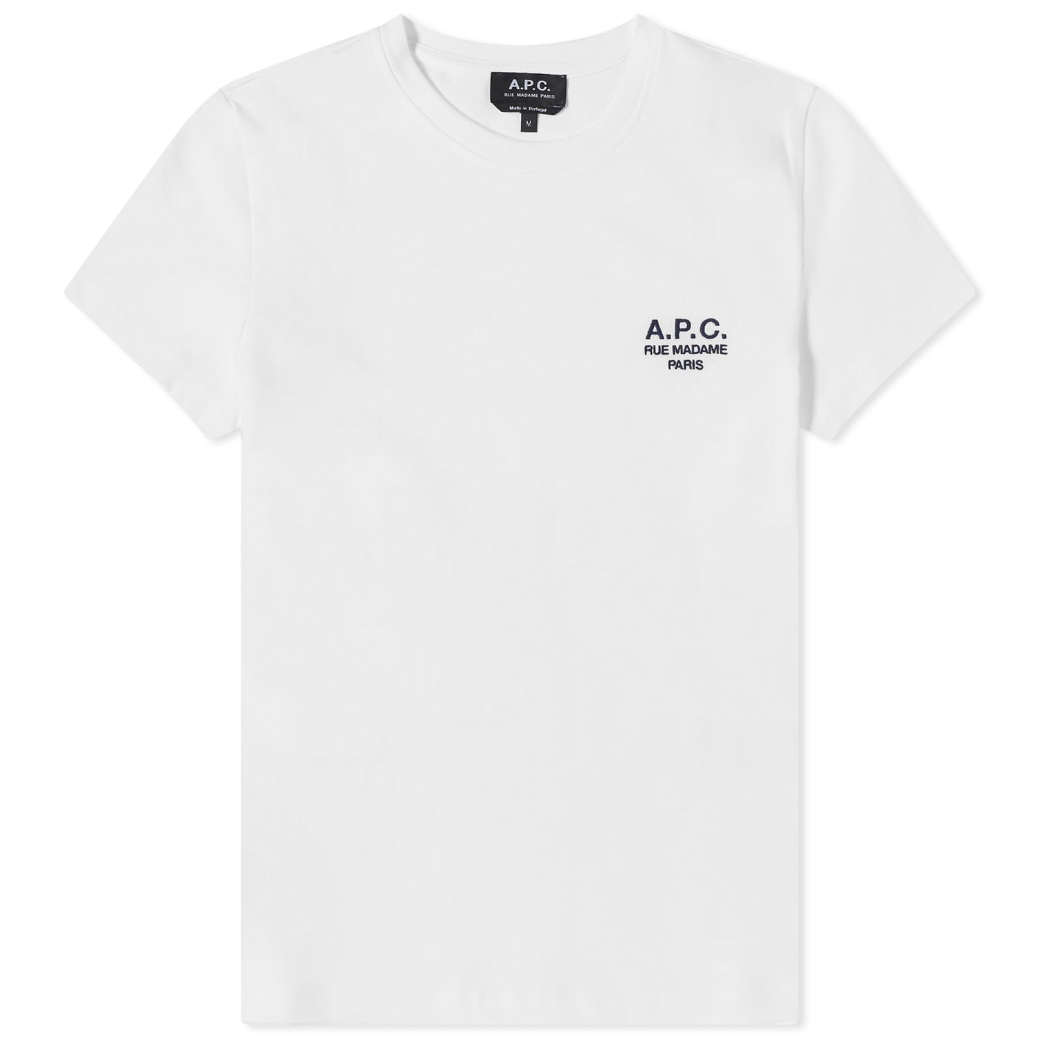 Тениска A.P.C. Denise Logo T-Shirt Бяло | COEZC-F26842-AAB, 0