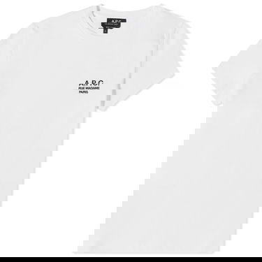 Тениска A.P.C. Denise Logo T-Shirt Бяло | COEZC-F26842-AAB, 0