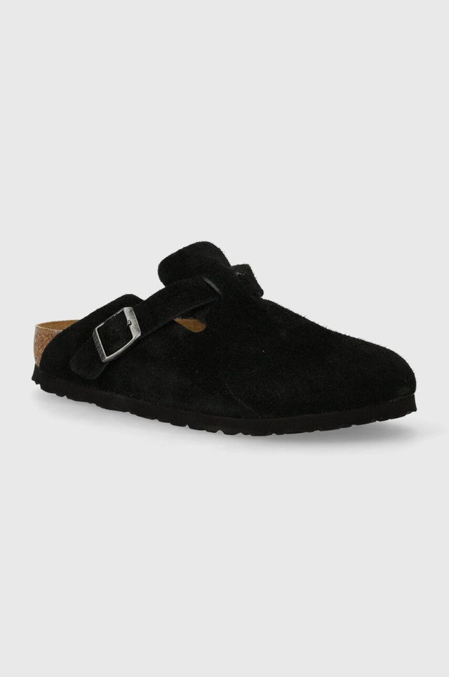 Birkenstock Boston Suede Clogs