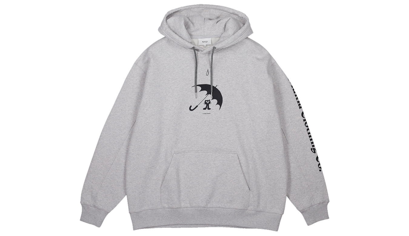 Суитчър Makia Paraply Hooded Sweatshirt Сиво | U40097_910, 1