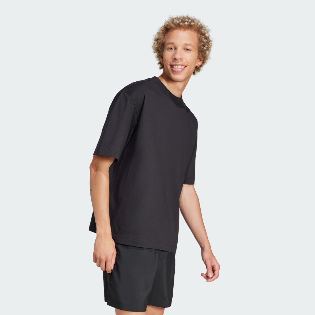 Тениска adidas Performance Loose Fit Logo T-Shirt Черно | JF3615, 1