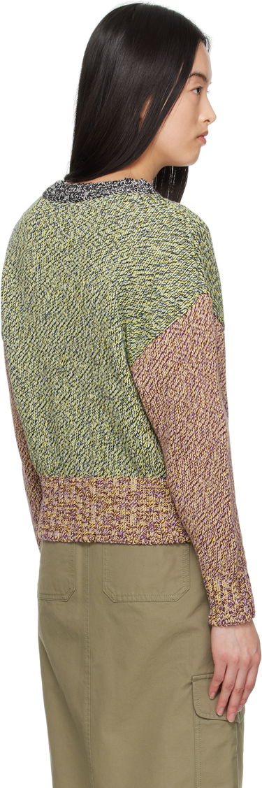 Пуловер Max Mara Weekend Max Mara Lola Color-Block Knit Sweater Многоцветен | 2515361141600, 2