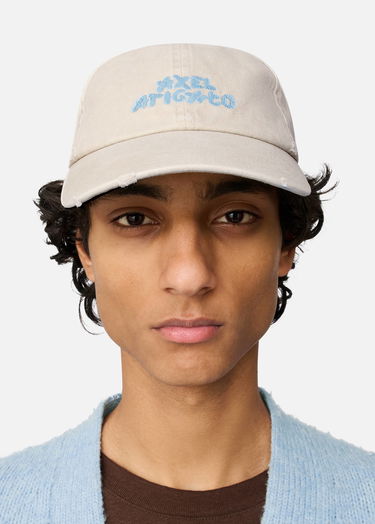 Шапка с козирка AXEL ARIGATO Axel Arigato Embroidered Washed Cap Бежово | X3962002, 6