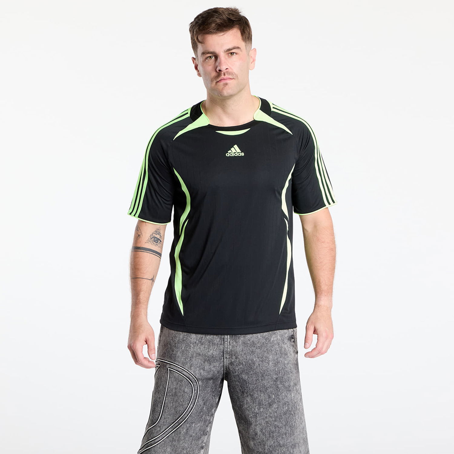 Тениска adidas Originals Teamgeist Relaxed Fit T-Shirt Черно | JW5872, 0