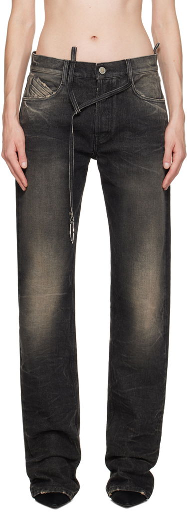 Дънки The Attico Attico Long Jeans Черно | 242WCP171 D075, 0