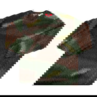 Пуловер Supreme Junya Watanabe x Comme des Garçons MAN Brushed Camo Sweater Зелено | FW21SK20 OLIVE, 1