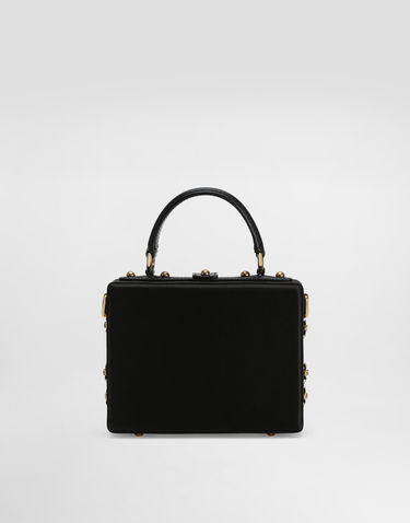 Дамска чанта Dolce & Gabbana Dolce & Gabbana Dolce Box Decorated Handbag Черно | BB5970AO75380999, 3