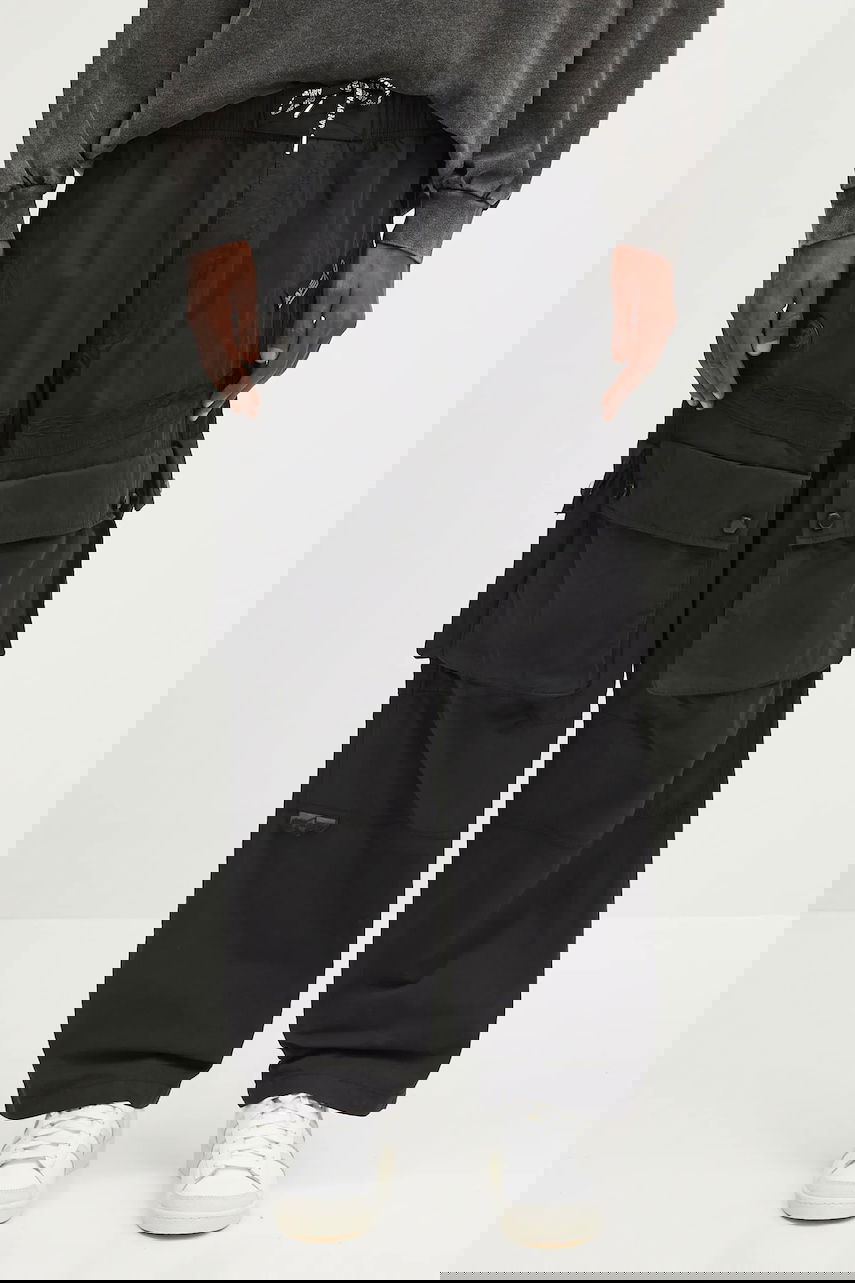 Карго панталони AAPE by A Bathing Ape Main Woven Cargo Pants Черно | AAPPTMB633XXN, 0