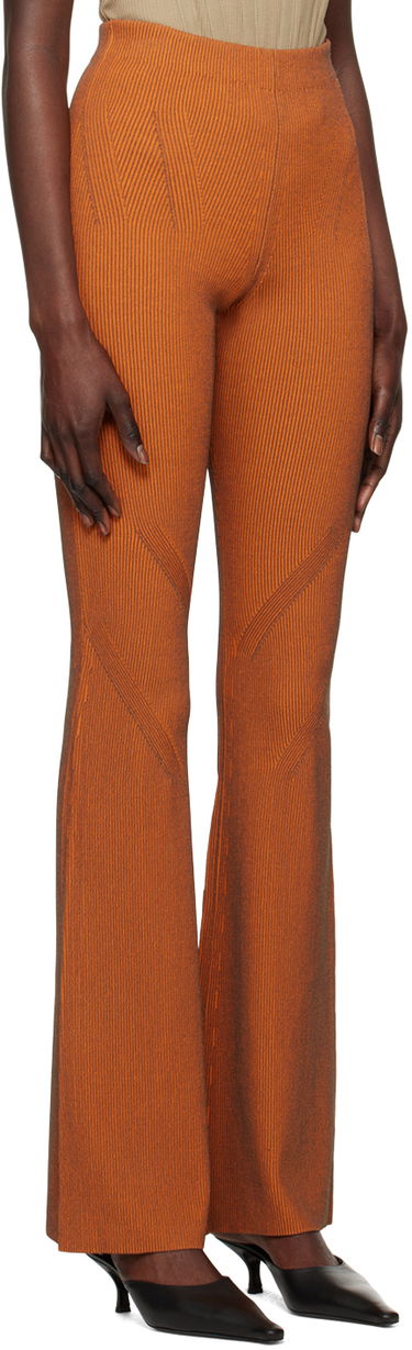 Клинове Dion Lee Angled Knit Trousers Оранжево
 | C7154R23, 1