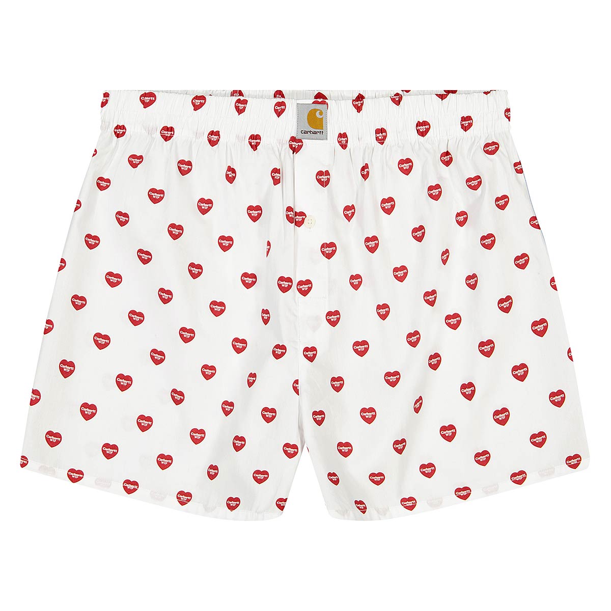 Боксерки Carhartt WIP Cotton , Heart Print, Бяло | I032355.1V8XX, 1