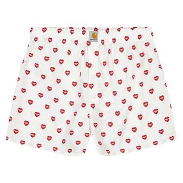 Боксерки Carhartt WIP Cotton , Heart Print, Бяло | I032355.1V8XX, 1