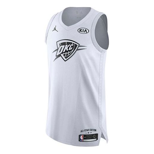 Фланелка Jordan Jordan NBA All-Star Edition Westbrook Basketball Vest Бяло | 928868-103