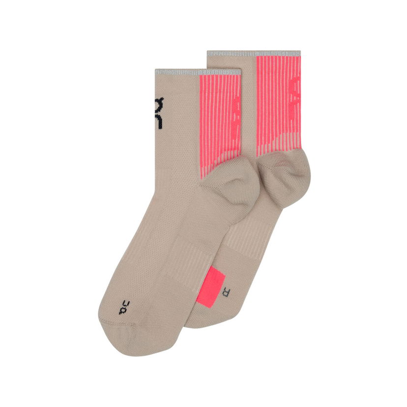 Чорапи On Running Performance Run Mid Socks Бежово | 2UF10053952