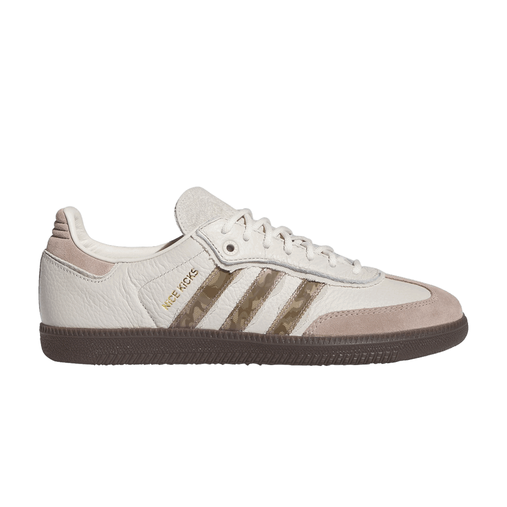 Кецове и обувки adidas Originals Nice Kicks x Samba "Talc Brown" Бежово | IE0172, 1